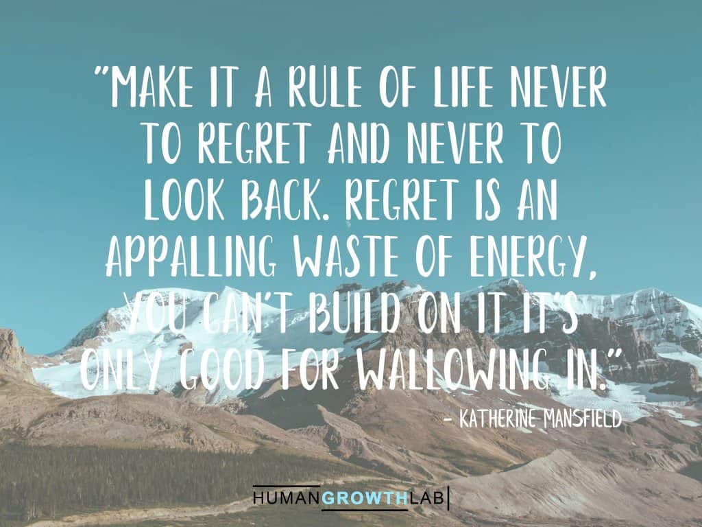 21 of the Best Quotes on Regret and Dealing with Regrets