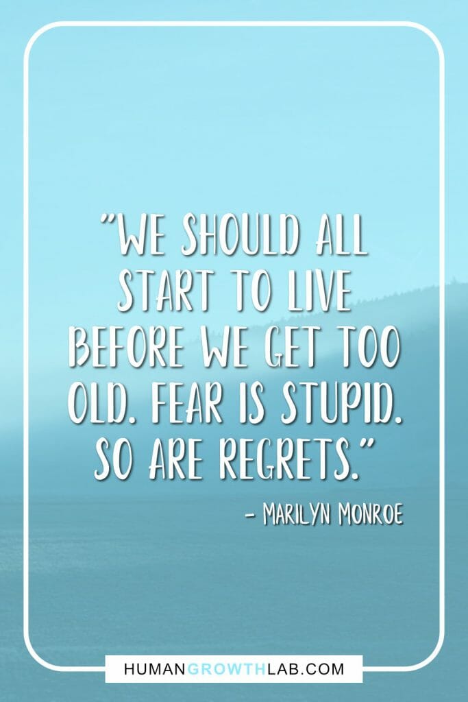 21 of the Best No Regrets Quotes and Quotes on Living Life