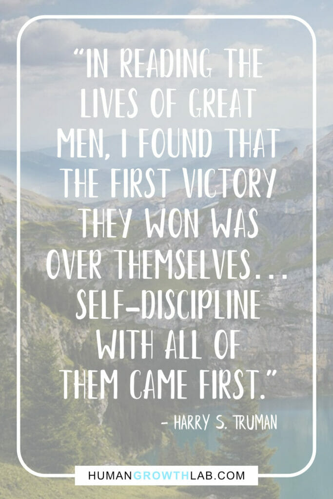 The best 25 self discipline quotes to get you motivated right now